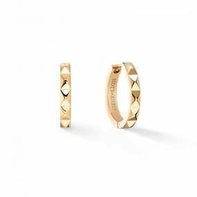 Stainless Steel Gold Ear Studs 0135/21-1600