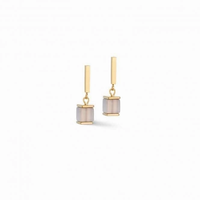 Stainless Steel Grey Nude Ear Studs 4425/21-1229