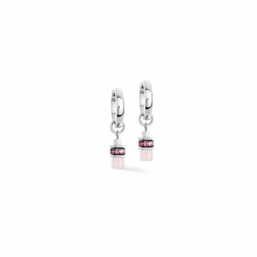 Stainless Steel Lightblue Beige Ear Studs 4710/21-0738