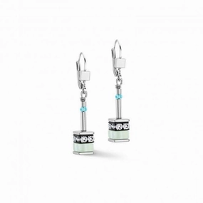 Stainless Steel Multicolour Pastel 2 Earrings 4409/20-1537