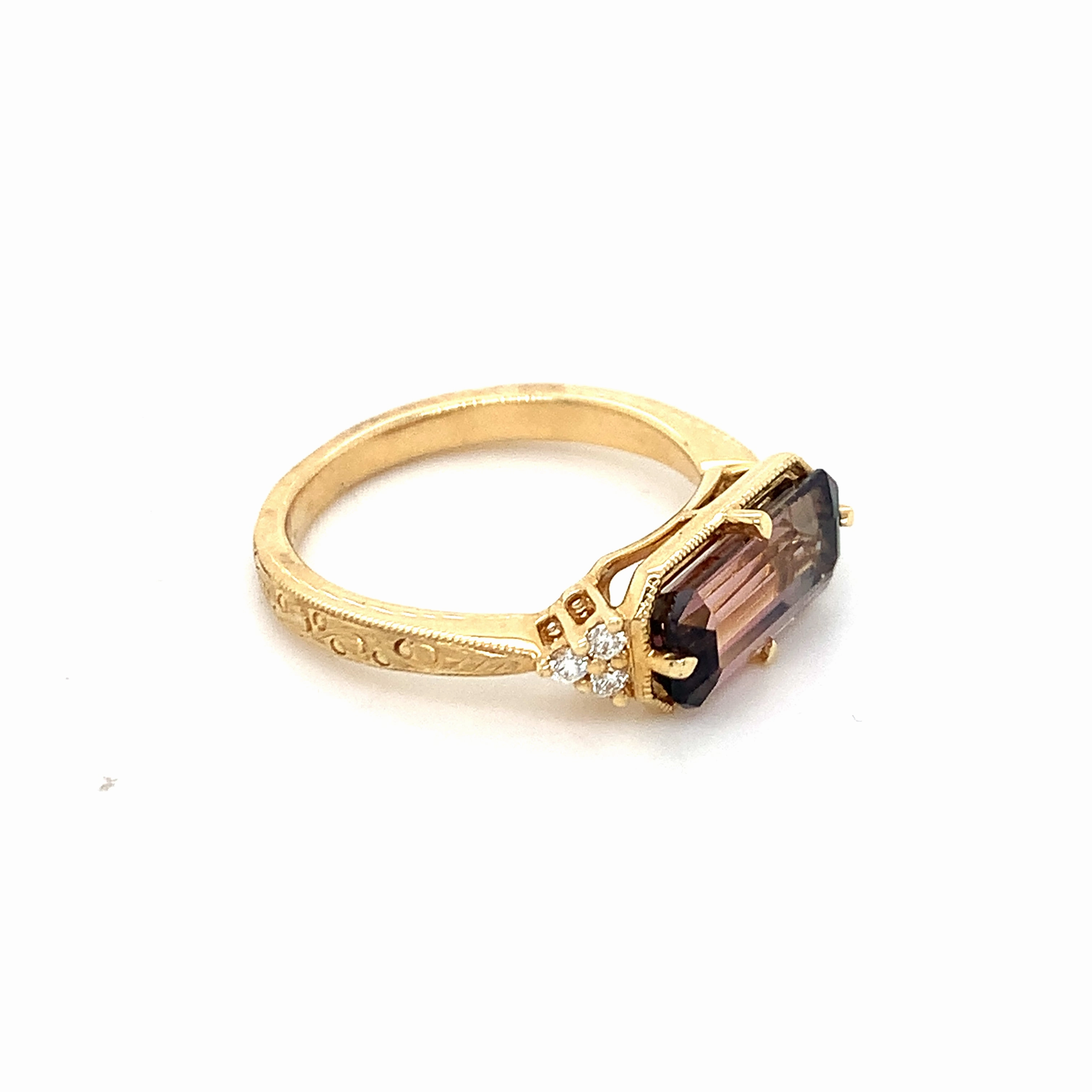 Stephanie Pink Tourmaline Ring