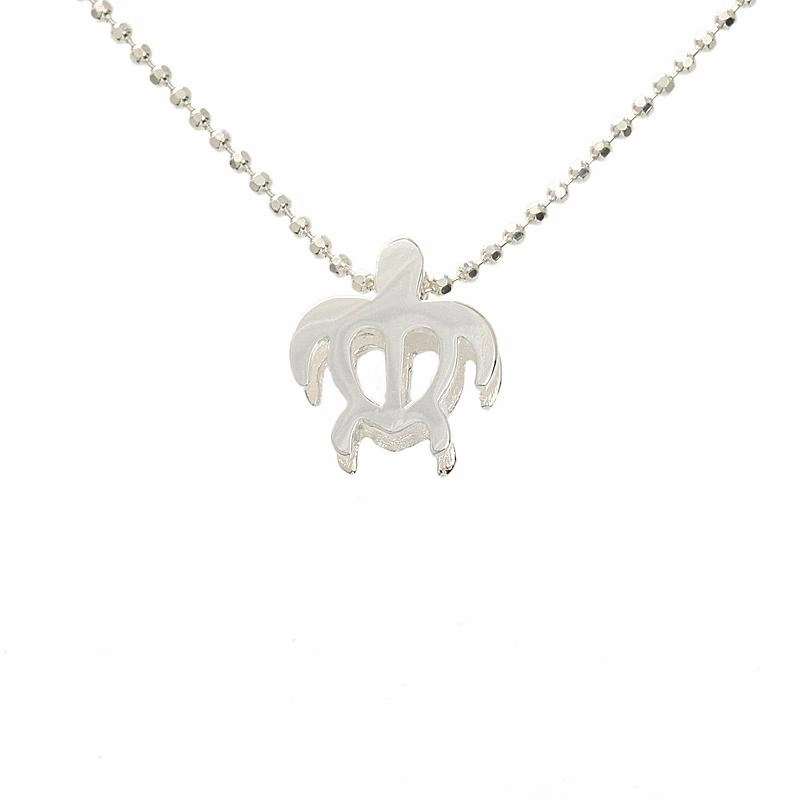 Sterling Silver 3D Honu (Hawaiian Turtle) Pendant (Chain Sold Separately)