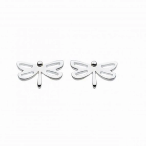 Sterling Silver Dinky Dragonfly Stud Earrings 4467HP