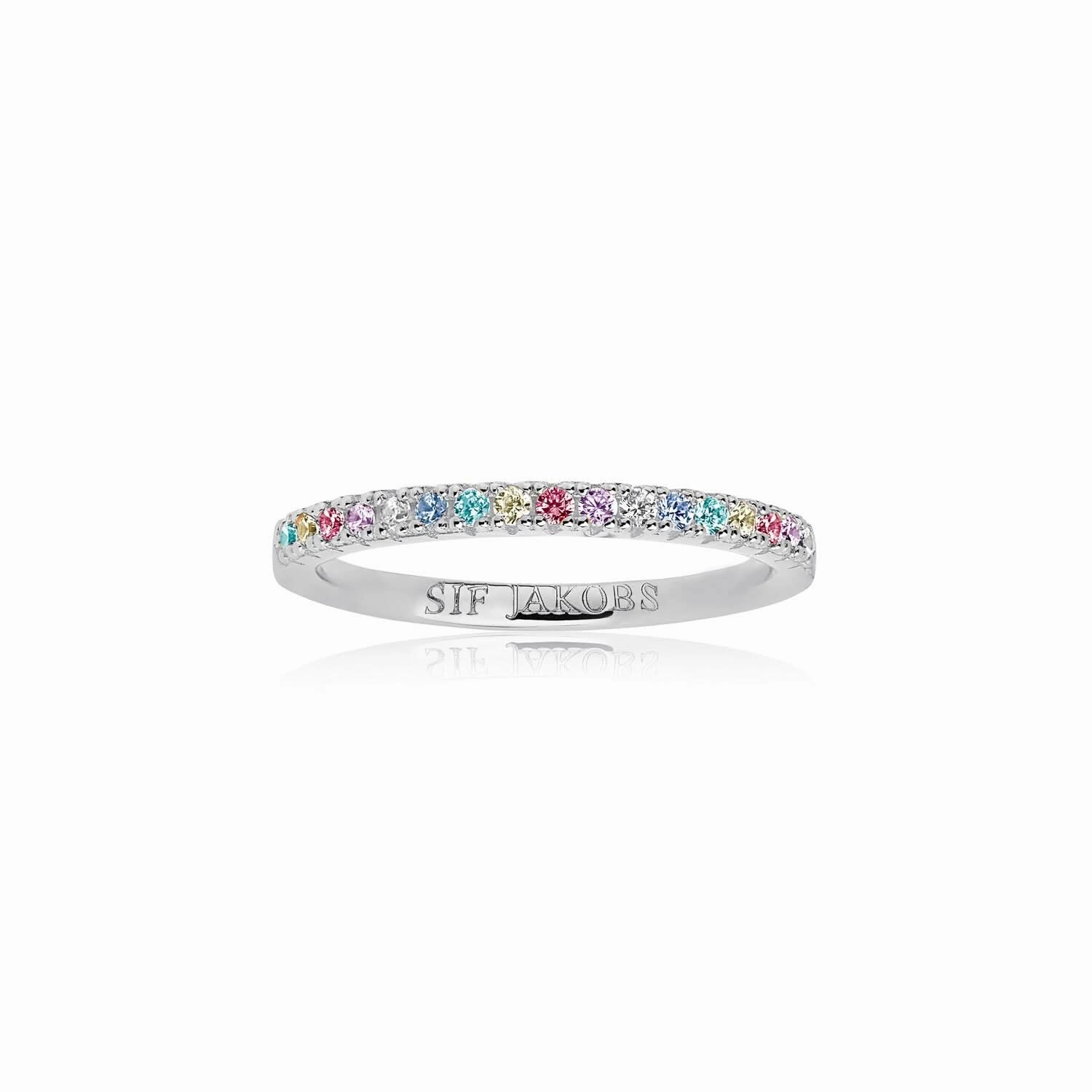 Sterling Silver Ellera Ring SJ-R2869-XCZ