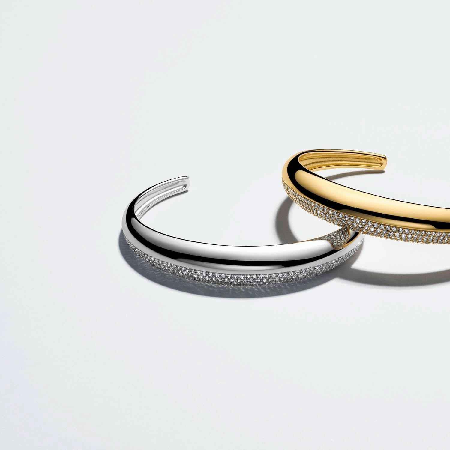 Sterling Silver Fasano Bangle SJ-BG2487-CZ