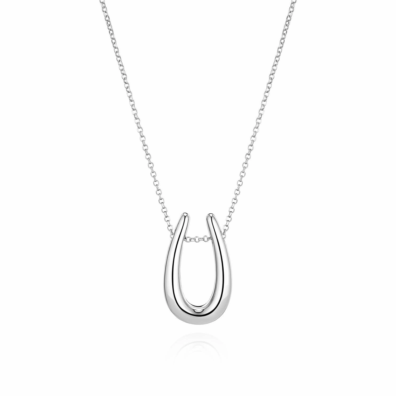 Sterling Silver Goccia Parvus Pianura Necklace SJ-N2486