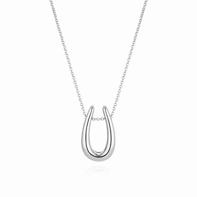 Sterling Silver Goccia Parvus Pianura Necklace SJ-N2486