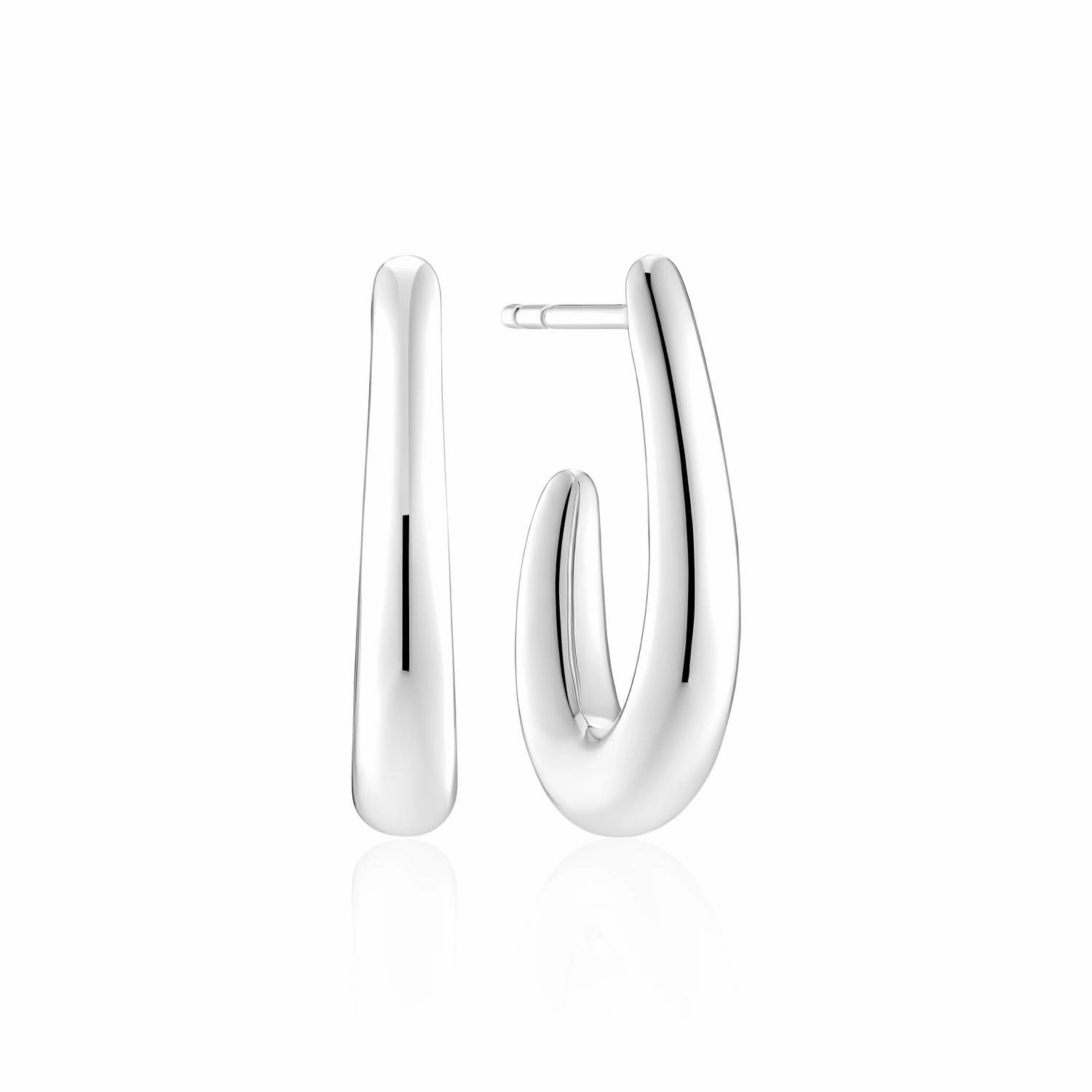 Sterling Silver Goccia Pianura Parvus EarringsSJ-E2486