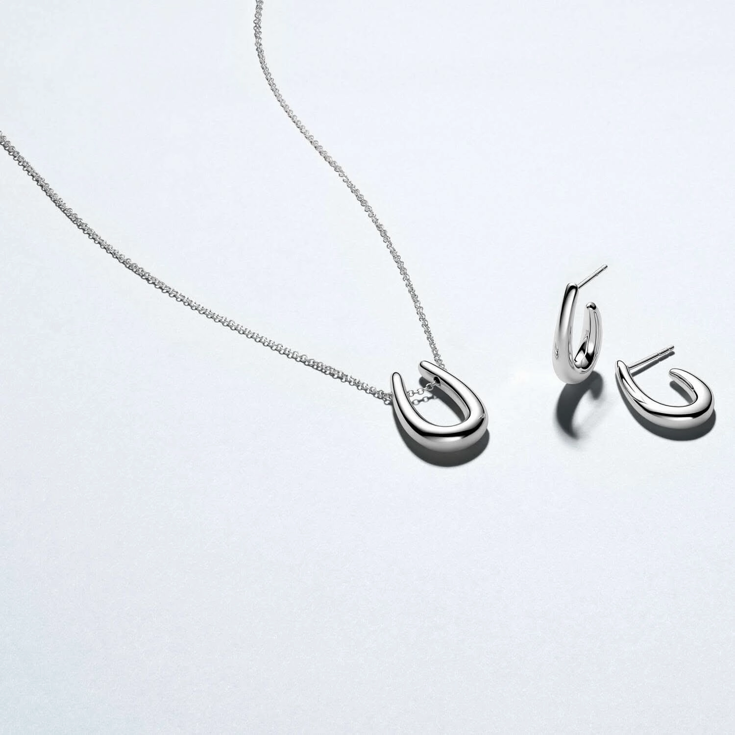 Sterling Silver Goccia Pianura Parvus EarringsSJ-E2486
