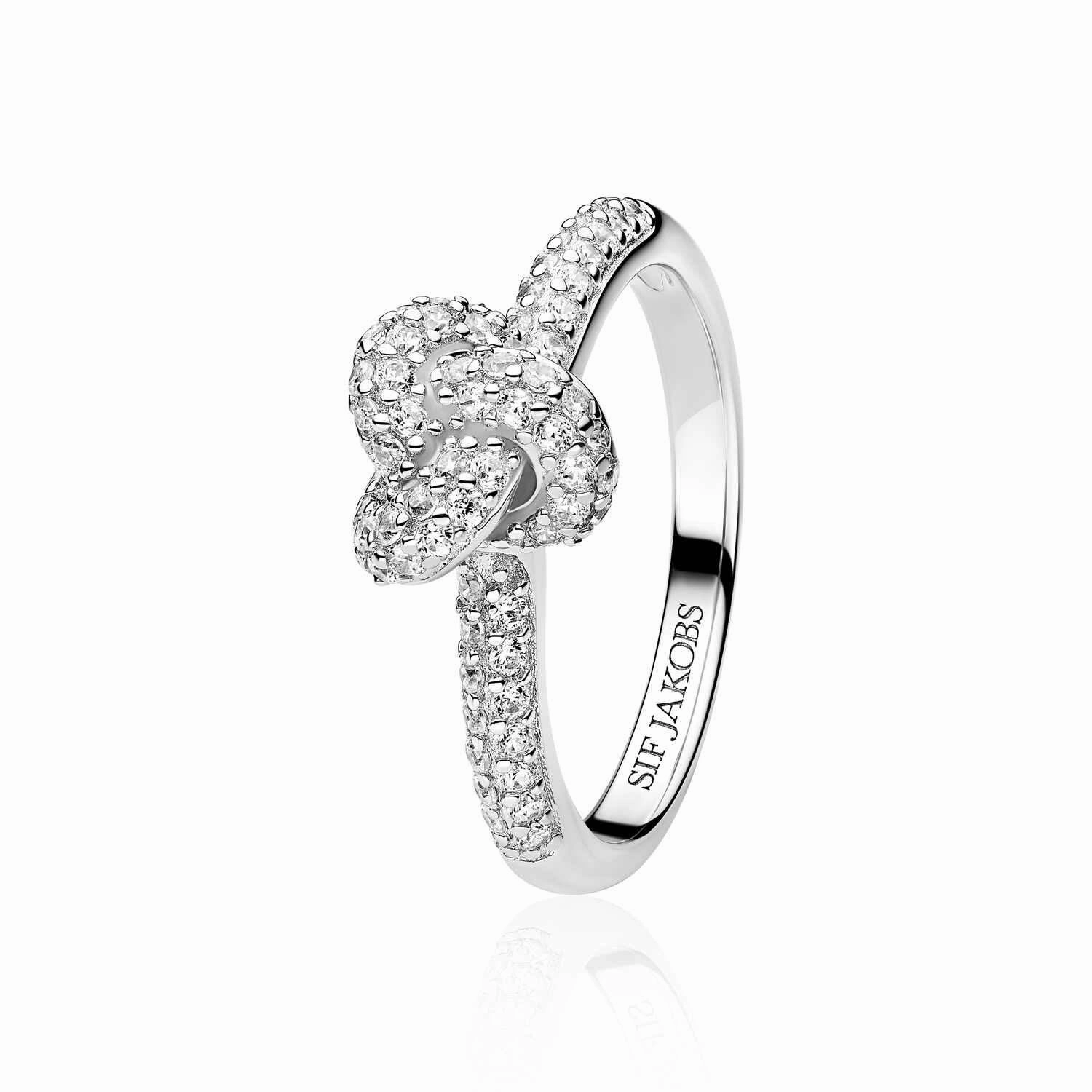 Sterling Silver Imperia Piccolo Ring SJ-R10751-CZ