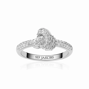 Sterling Silver Imperia Piccolo Ring SJ-R10751-CZ