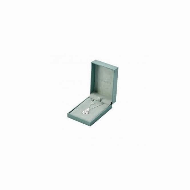 Sterling Silver Mop Trellis Pendant P4835W