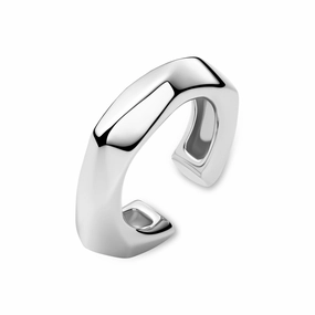 Sterling Silver Roccia Ear Cuff SJ-E2726