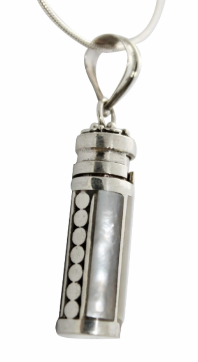 Sterling Silver Shell Keepsake Pendant - 3 variants