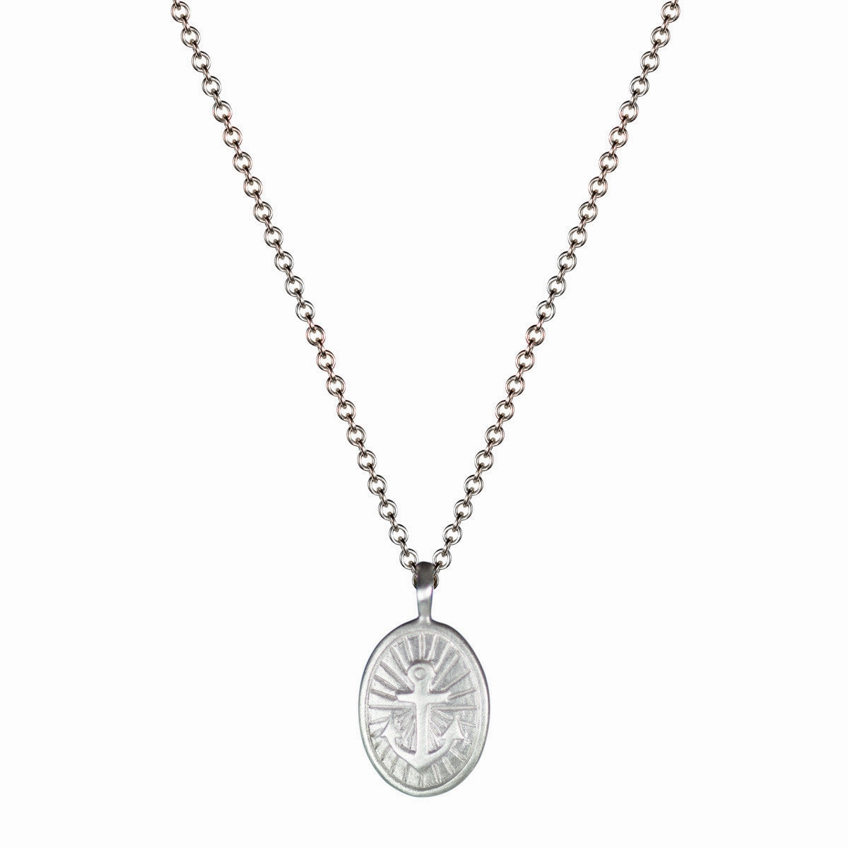 Sterling Silver Small Anchor Pendant