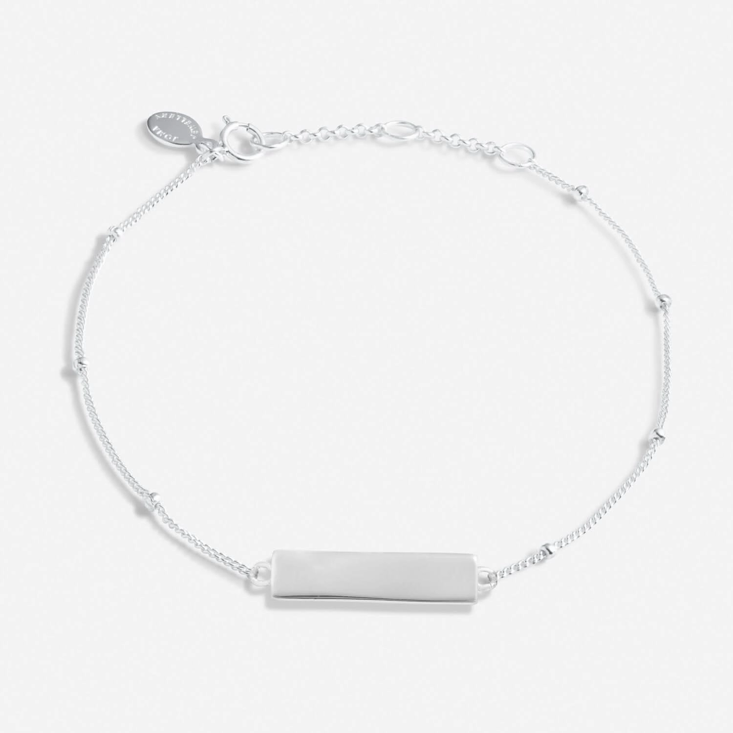 Sterling Silver Something Special Bar Bracelet JJS0055