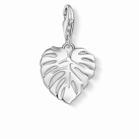 Sterling Silver Thomas Sabo Charm CLub Palm Leaf