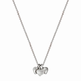 Sterling Silver Triple Lotus Pendant