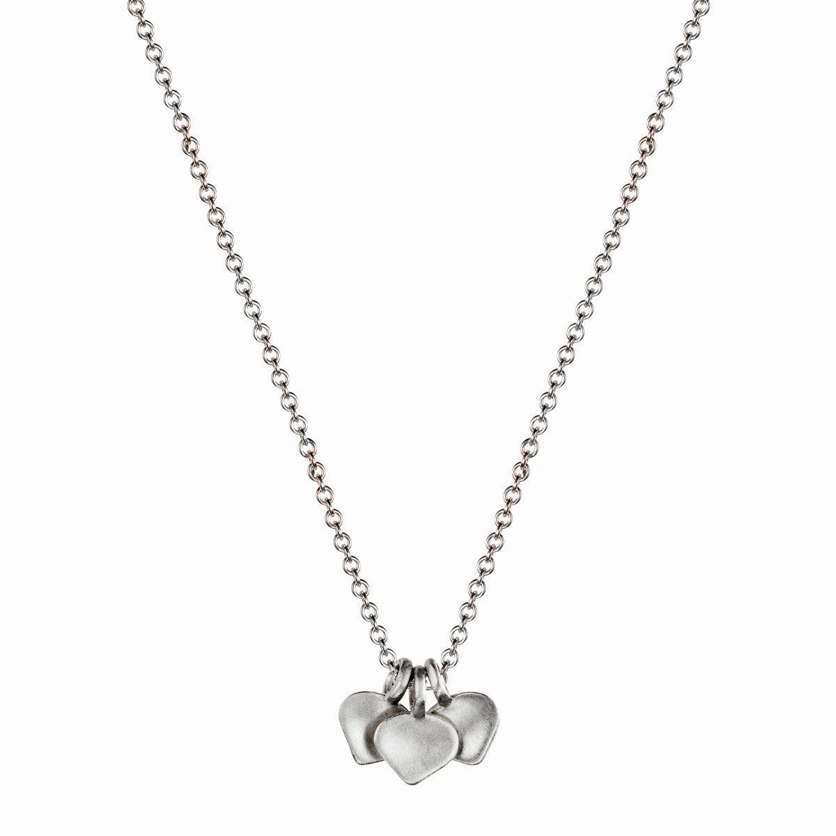 Sterling Silver Triple Lotus Pendant