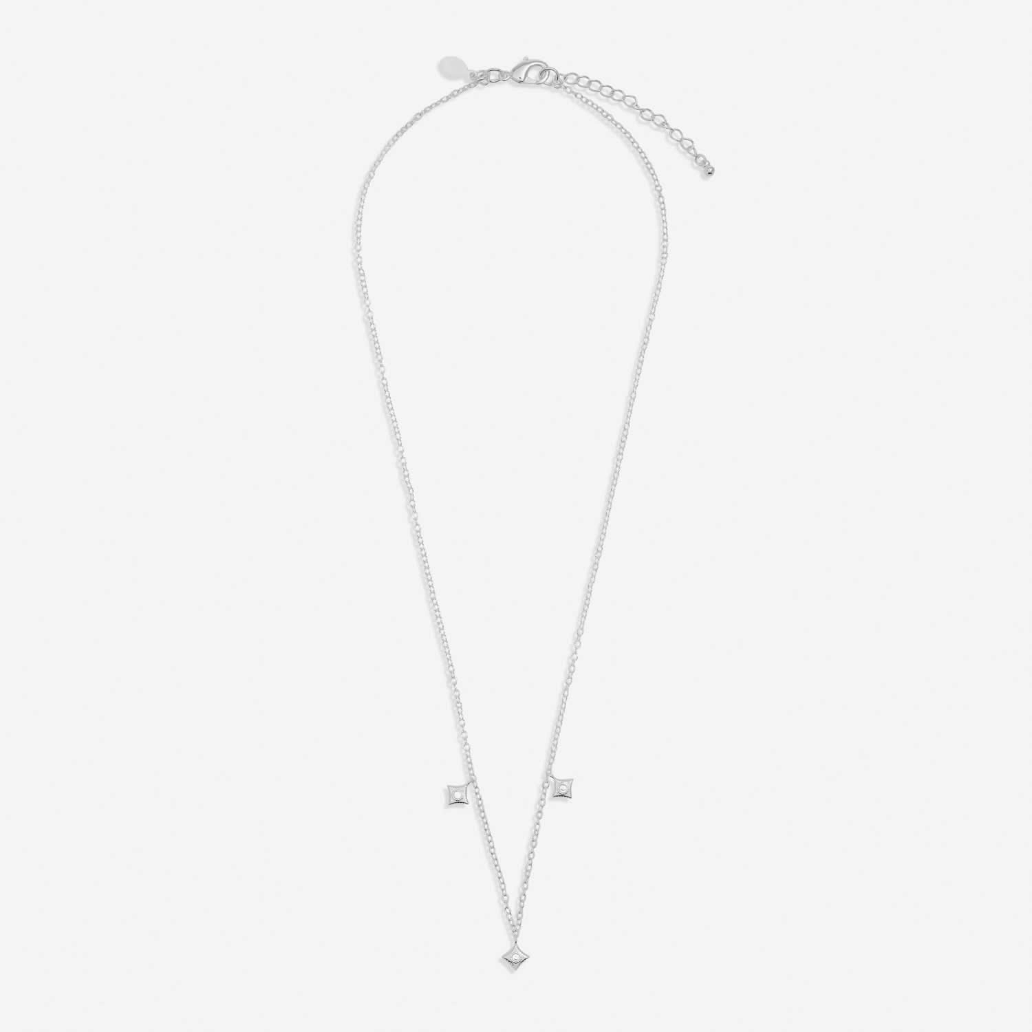 Style Stories Scatter Charm Silver Plated Necklace 7720