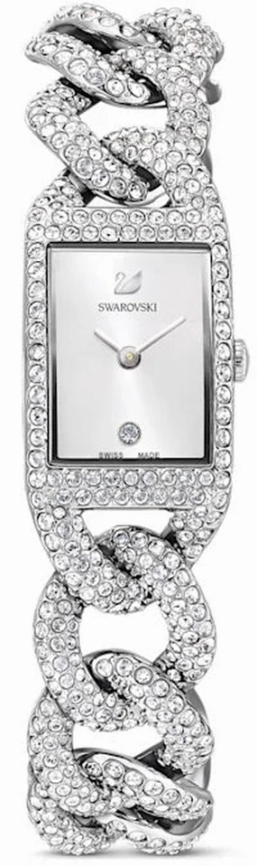 Swarovski Cocktail Full Pave Bracelet Watch