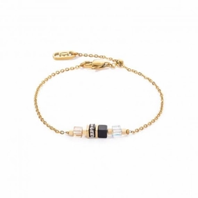 Swarovski Crystal Black Gold Bracelet 5076/30-1316
