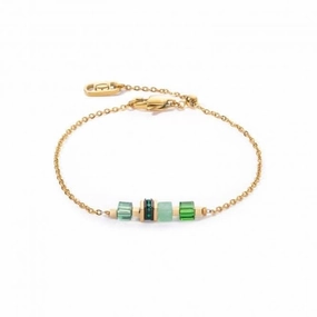 Swarovski Crystal Green Gold Bracelet 5076/30-0516