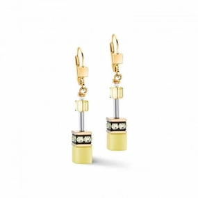 Swarovski Crystal Light yellow Earrings 4020/20-0120