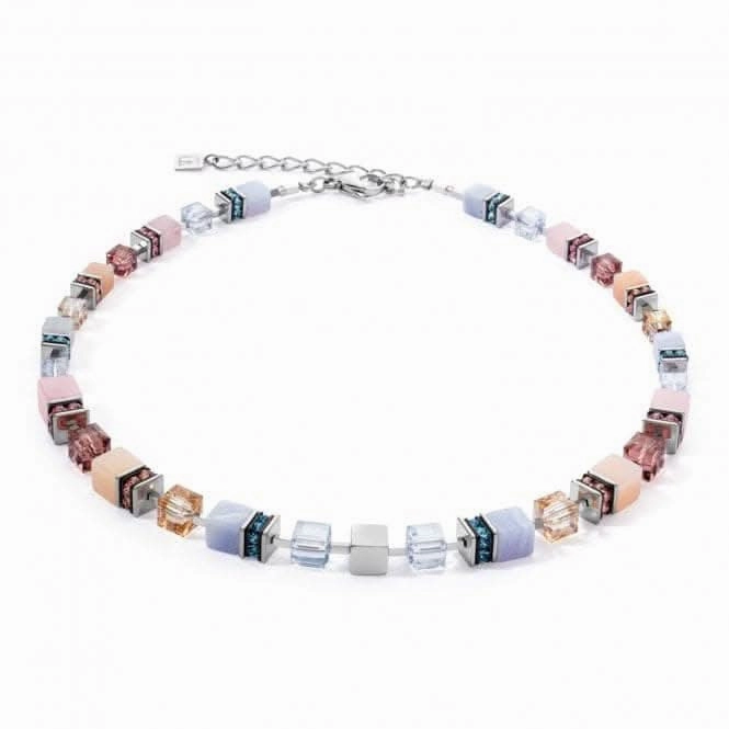 Swarovski Crystal Lightblue Beige Necklace 3039/10-0738