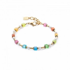 Swarovski Crystal Multicolour Gold Bracelet 4356/30-1516