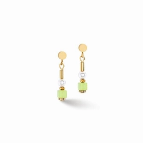 Swarovski Crystal Multicolour Gold Ear Studs 4356/21-1516