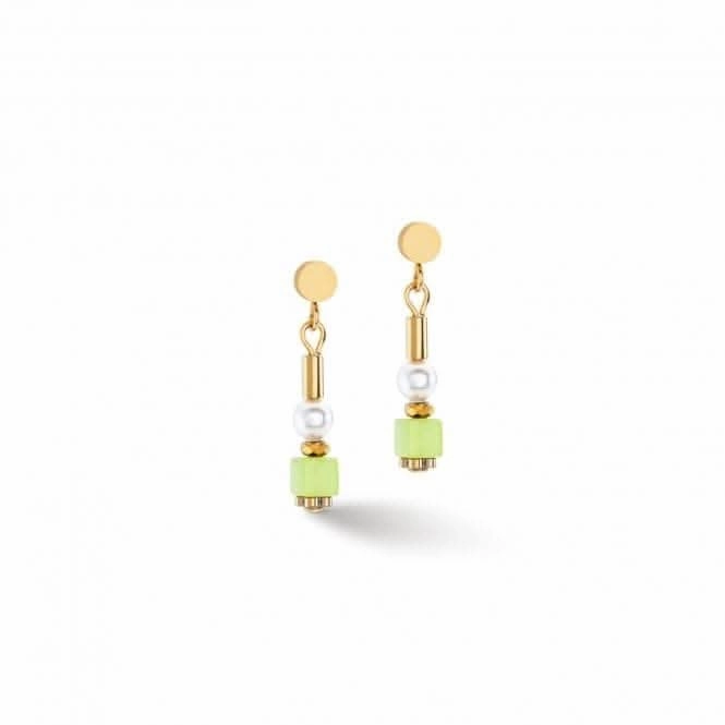Swarovski Crystal Multicolour Gold Ear Studs 4356/21-1516