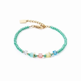Swarovski Crystal Multicolour Green Bracelet 4357/30-1505