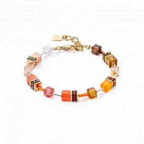 Swarovski Crystal Orange Brown Bracelet 2838/30-0211
