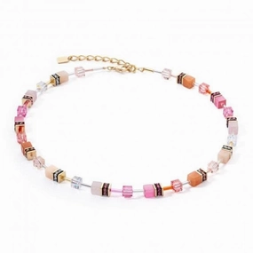 Swarovski Crystal Rose Orange Necklace 4905/10-1902