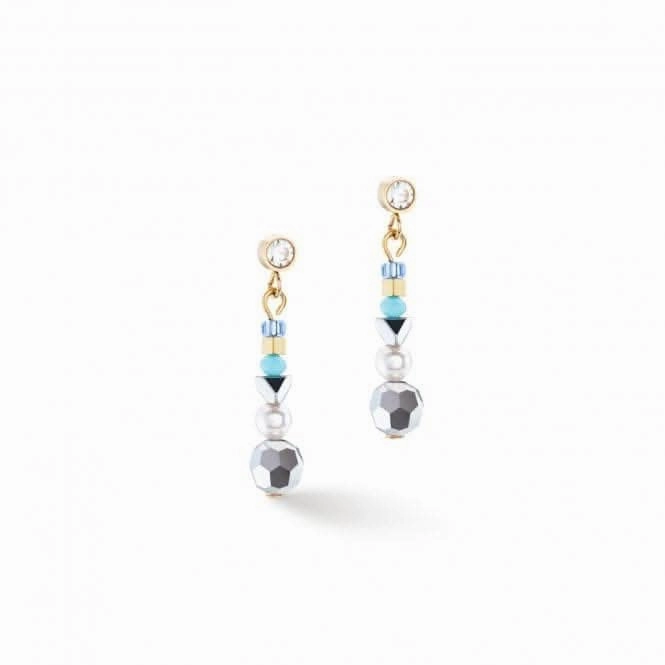 Swarovski Crystal Turquoise Earrings 2035/21-0600