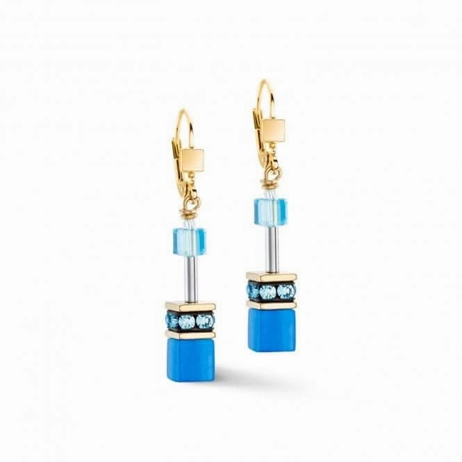 Swarovski Crystal Turquoise Earrings 4020/20-0600