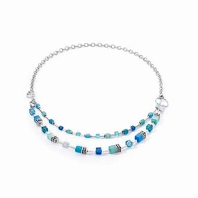 Swarovski Crystal Turquoise Necklace 4715/10-0600
