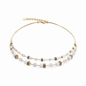 Swarovski Crystal White Gold Necklace 2810/10-1416