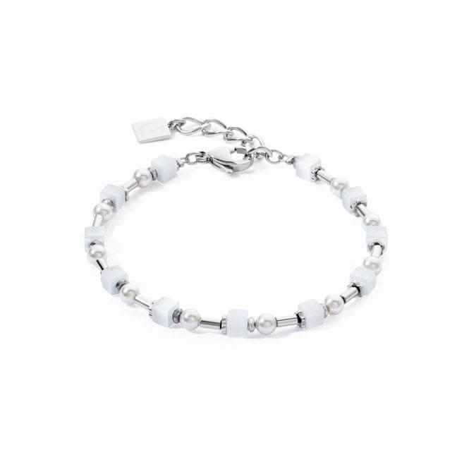 Swarovski Crystal White Silver Bracelet 4356/30-1417