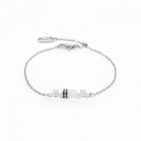 Swarovski Crystal White Silver Bracelet 5076/30-1417