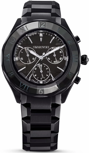Swarovski Dectera Black PVD Bracelet Watch
