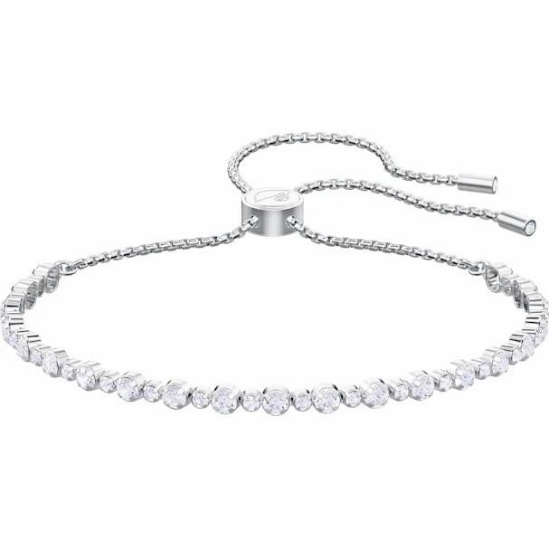 Swarovski Subtle Rhodium Plated Crystal Bracelet