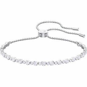 Swarovski Subtle Rhodium Plated Crystal Bracelet