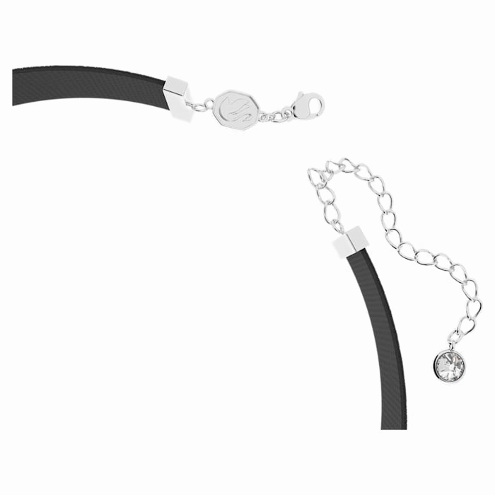 Swarovski Una White Crystal Heart Choker Necklace