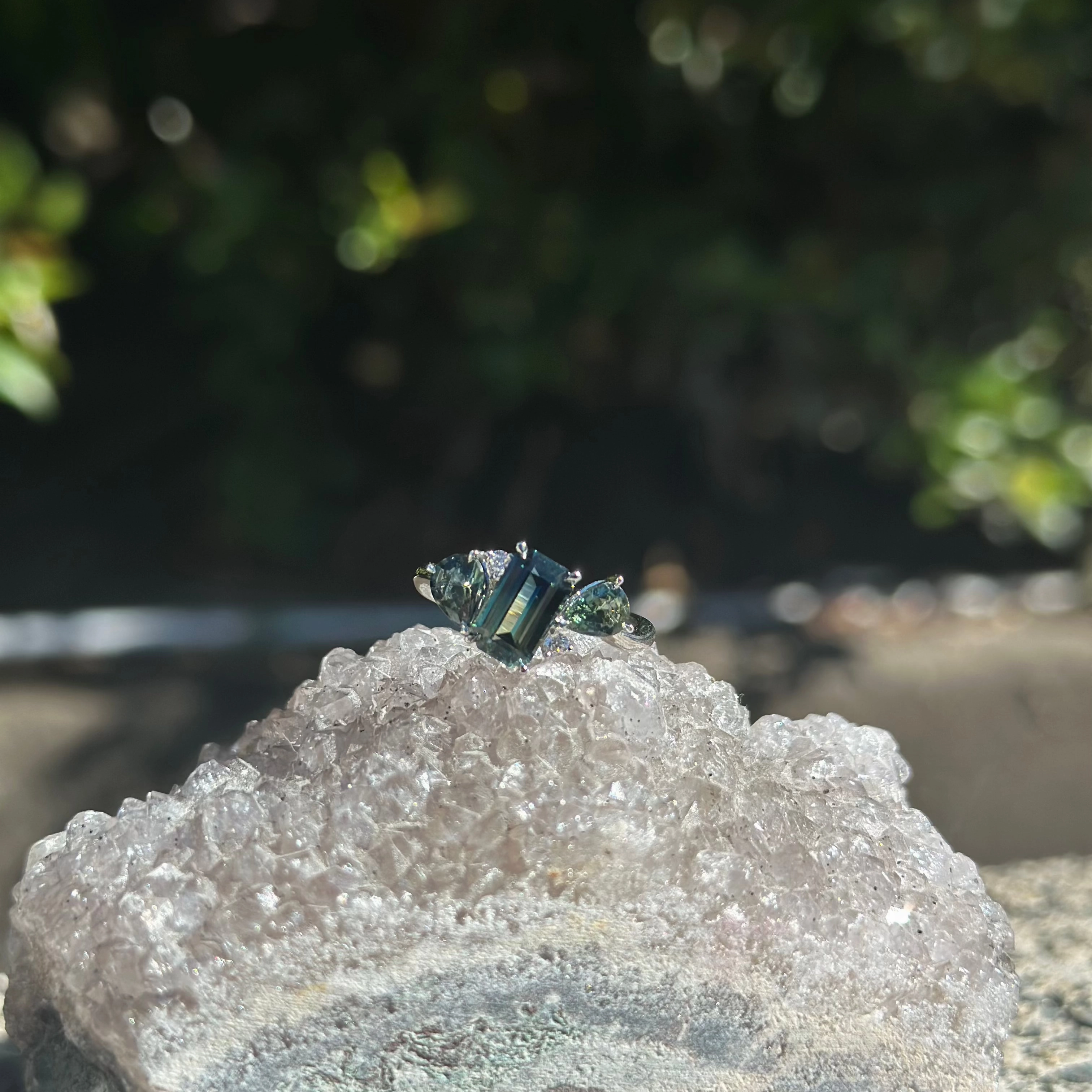 Sylvia Sapphire Ring