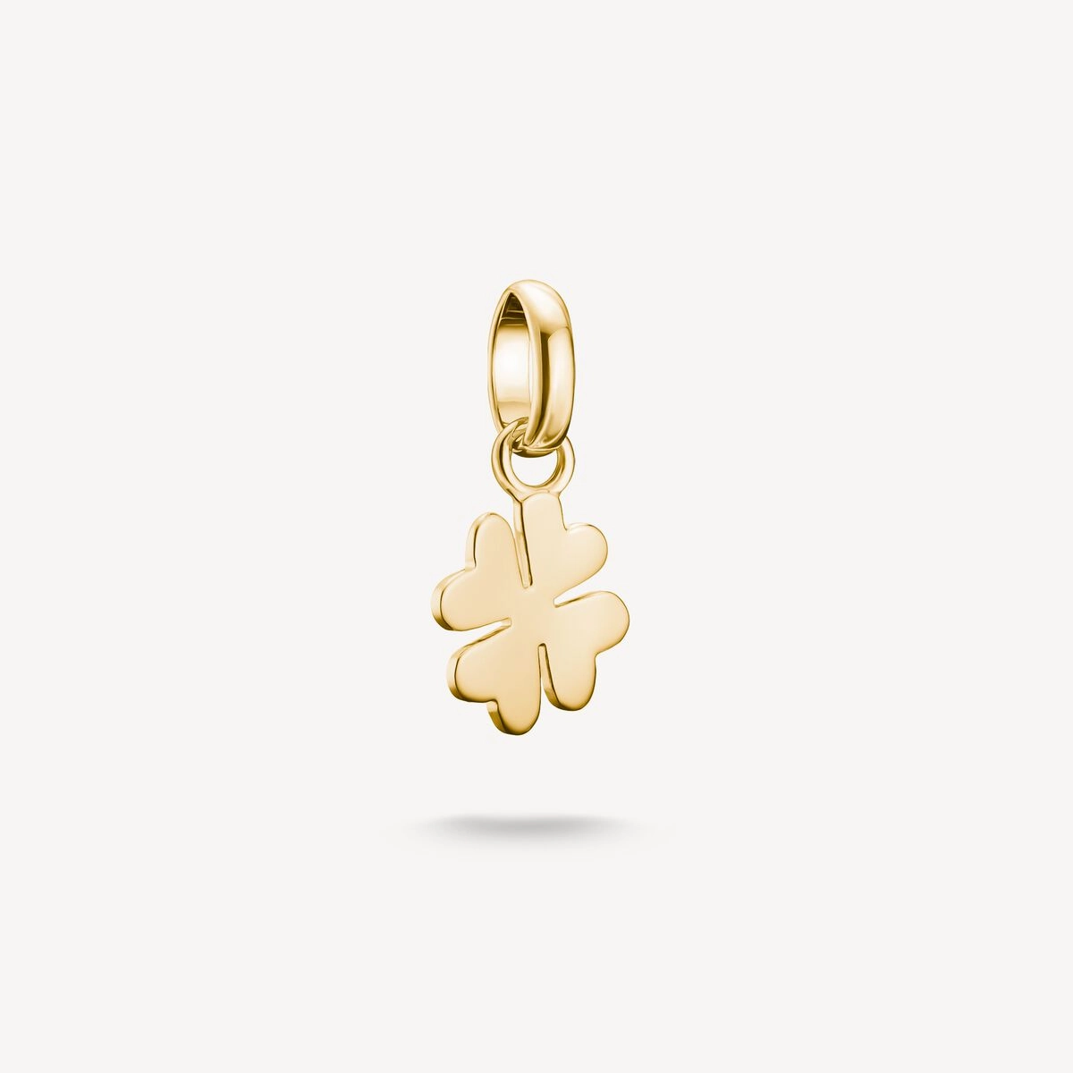 Thomas Sabo 18ct Gold Plated Lucky Clover Connect Charm