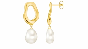 Thomas Sabo - Fluid Graceful Yellow Gold Plated Fresh Water Pearls