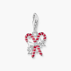 Thomas Sabo - Silver Candy Canes Charm