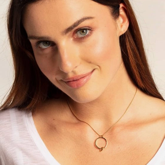 Thomas Sabo Gold Circle Charm Carrier